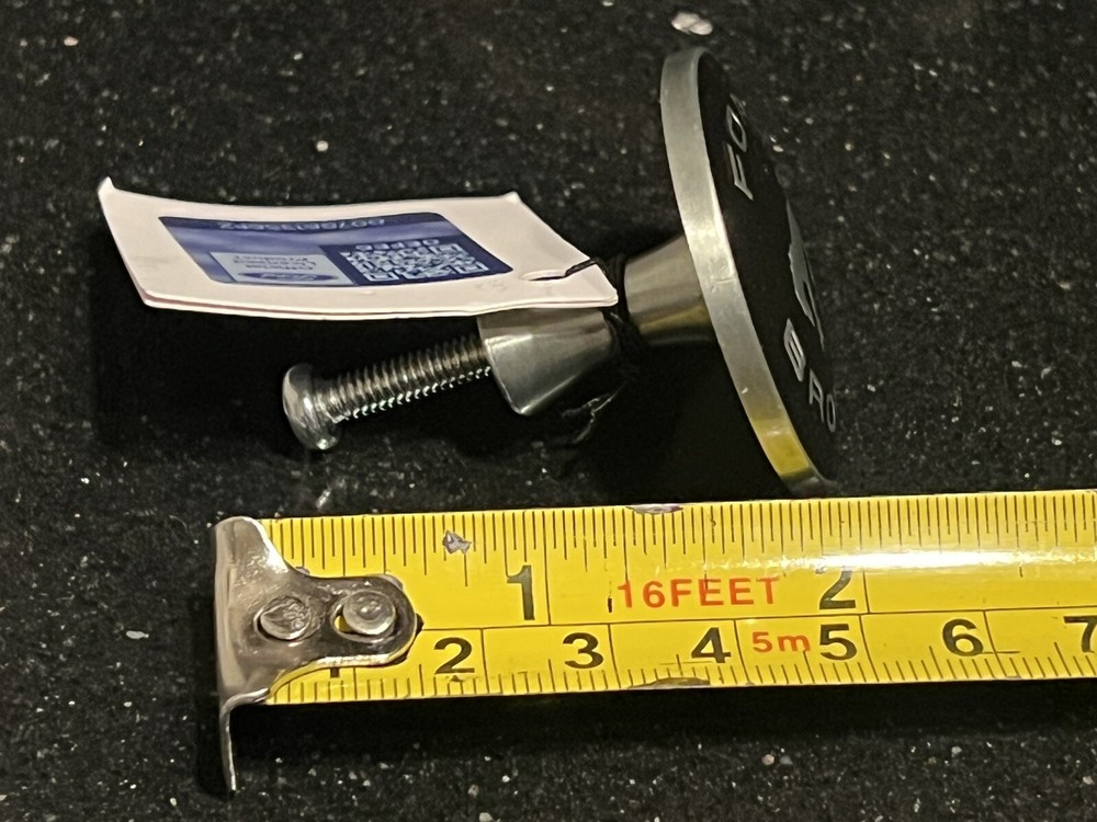 Ford Bronco Drawer Pulls Cabinet Dresser Pull Black Silver Round