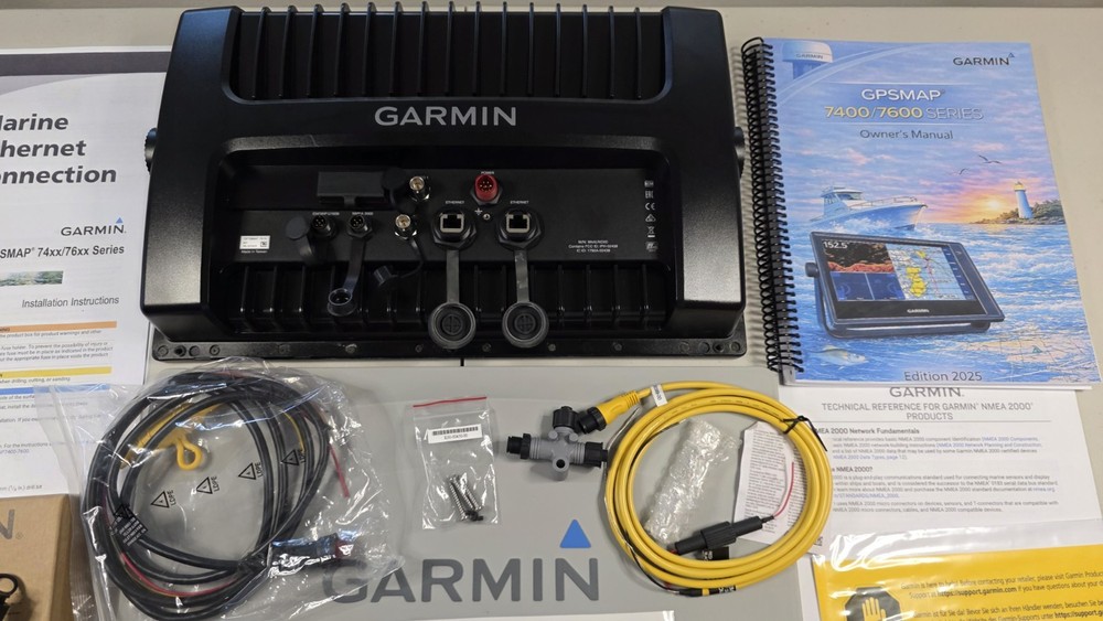 Garmin GPSMAP 7616 16" Marine Chartplotter GPS Fishfinder – Excellent Condition: