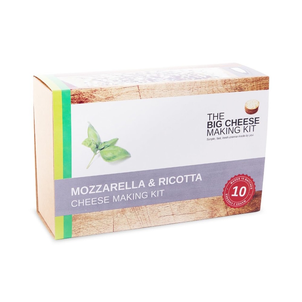 The Mozzarella & Ricotta Cheese Making Kit | Make 2 Easy Vegetarian and
