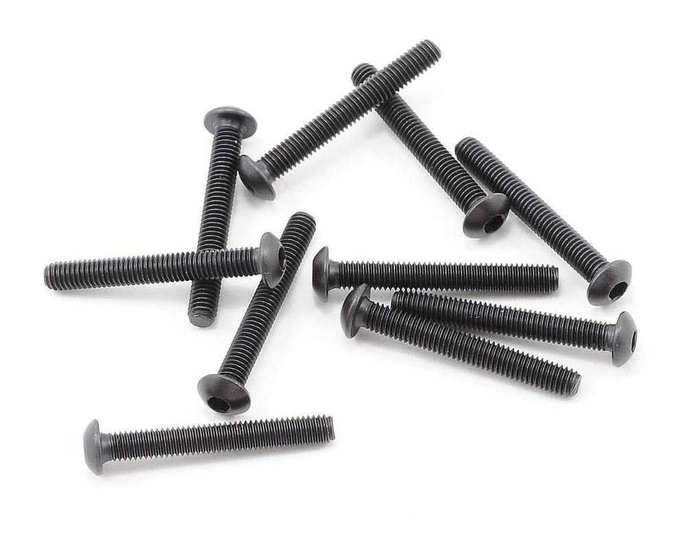 XRAY 3x22mm Button Head Hex Screw (10) [XRA902322]