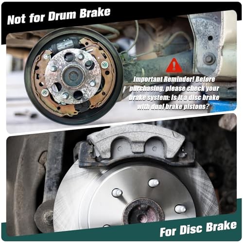 Dual Piston Brake Caliper Compressor, Heavy Duty Brake Caliper Tool, Premium