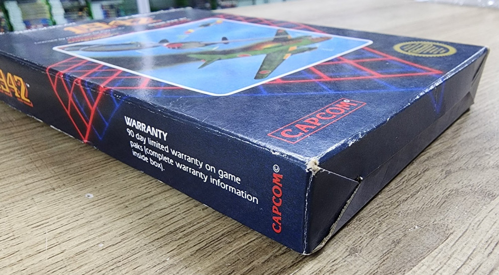AUTHENTIC USED BOX ONLY - NO GAME - 1942 - FIRST PRINT WITH HANG TAB & STICKER