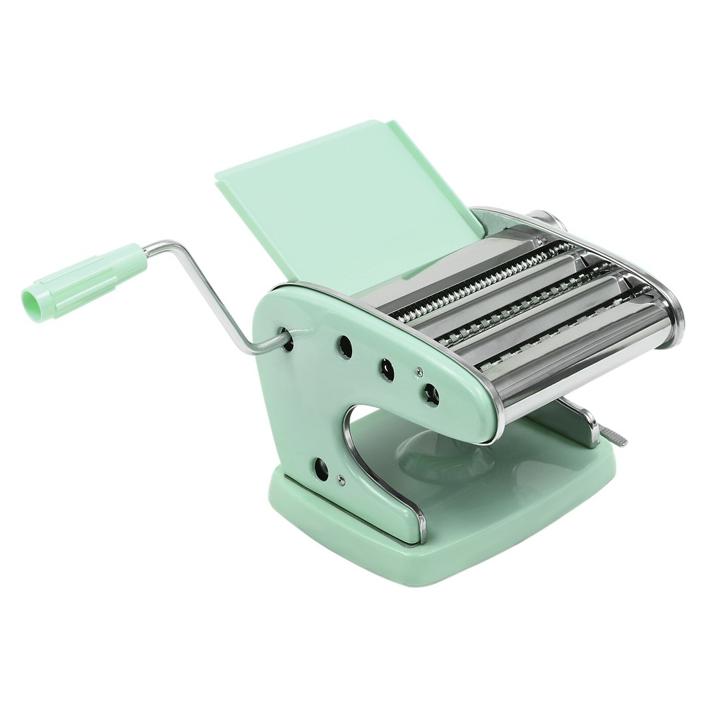 Manual Pasta Maker Machine 6 Adjustable Thickness Settings Lasagna/Dumpling Skin