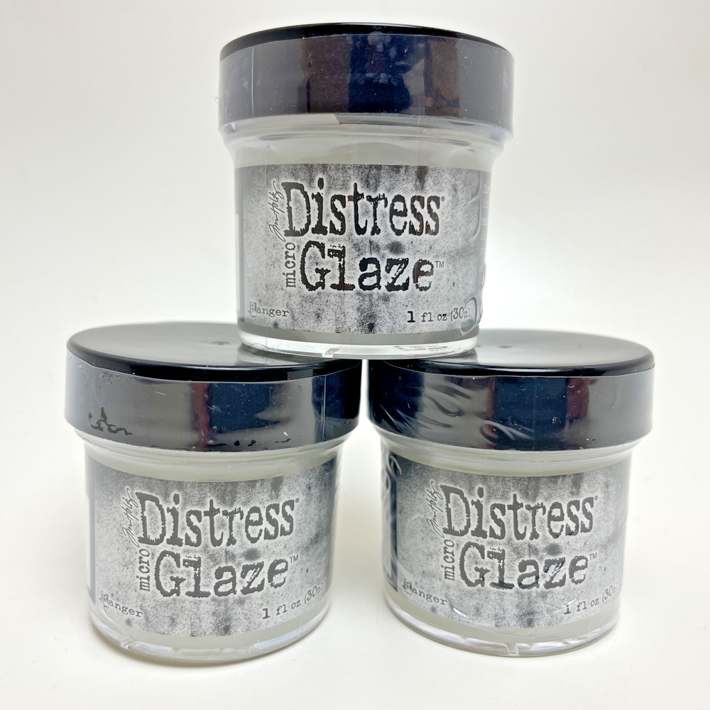 Ranger Tim Holtz Distress Micro Glaze 1oz, 3 Pack