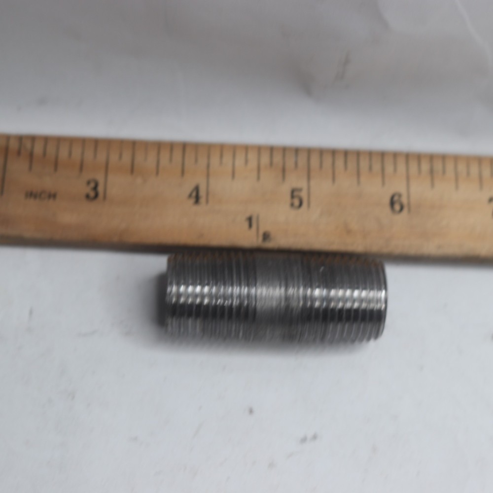 Nipple Galvanized Steel 3/4"-11 x 2"