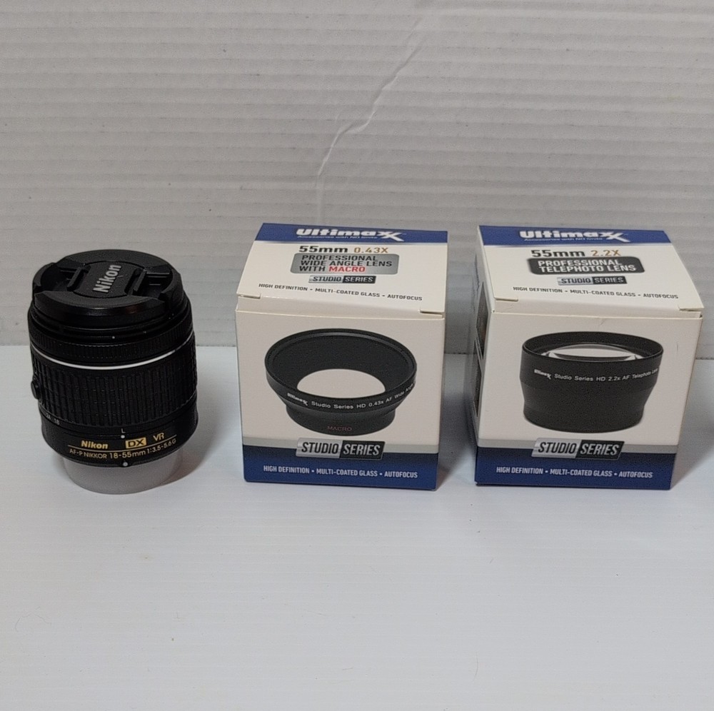 Low shutter count - Nikon D3500 Camera Bundle with 18-55mm Lens + Accessories