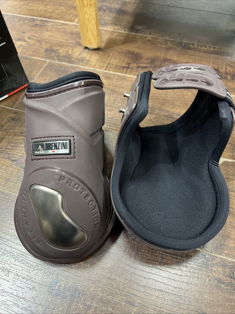 Lorenzini Hind Brown Jumping Boots, M