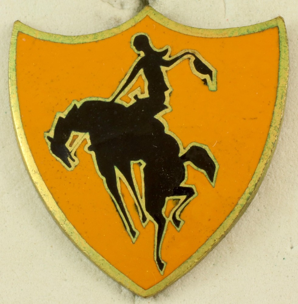 Oklahoma State University ROTC Crest DI/DUI Pinback BB&B HM