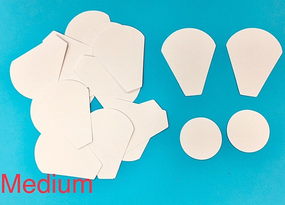 Dresden Paper Piecing Sampler Packs 3/Packs Plus One Template for Fabric Cut