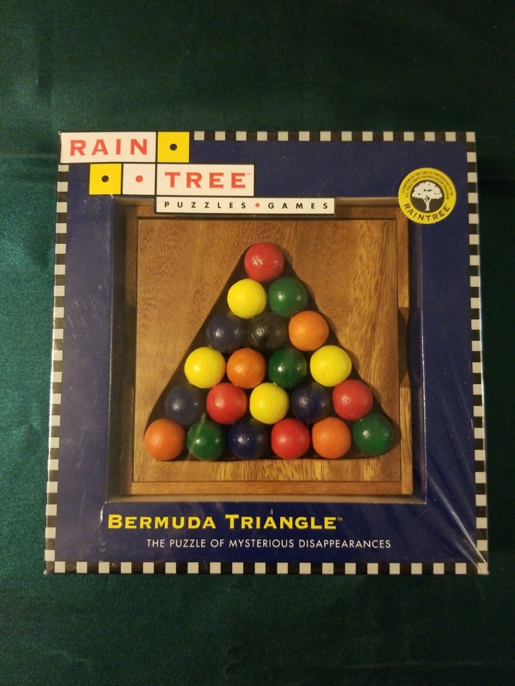 Rain Tree - Wooden -  Puzzle Game - Lost Marble - 1996 Mini Game