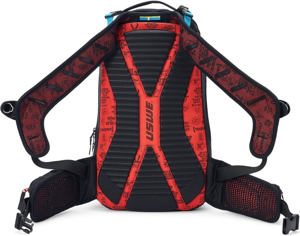 USWE Carve 16L Winter Day Backpack Red