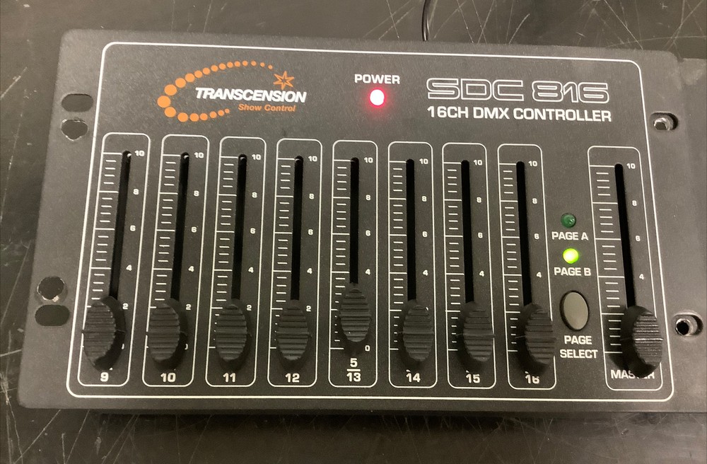 Transcension Show Control 16 Channel DMX Controller SDC 816
