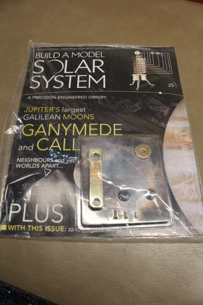 Build A Precision Mechanical Solar System by Eaglemoss Sealed Issues #21-25