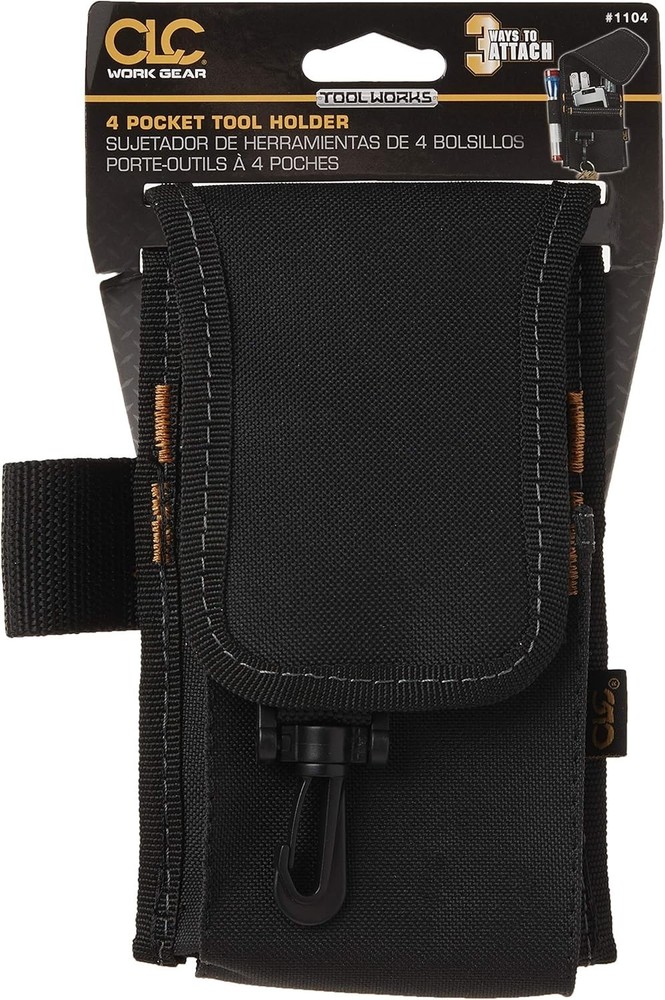 Multi-Purpose Tool Holder with Versatile Attachment for Secure Tool Storage
