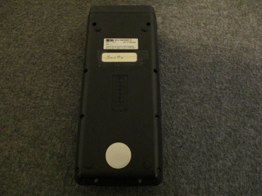 VINTAGE TDS-500 SURVEYING FIELD COMPUTER TRIPOD DATA SYSTEMS-POWERS UP/UNTESTED