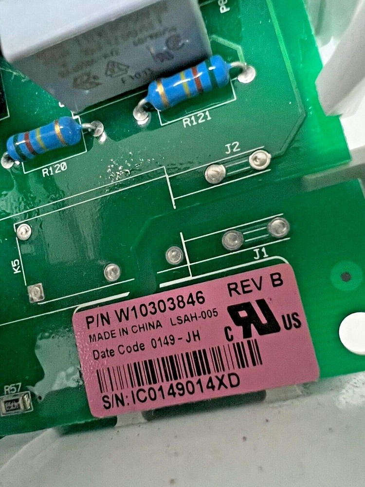 Genuine MAYTAG DRYER CONTROL BOARD W10303846