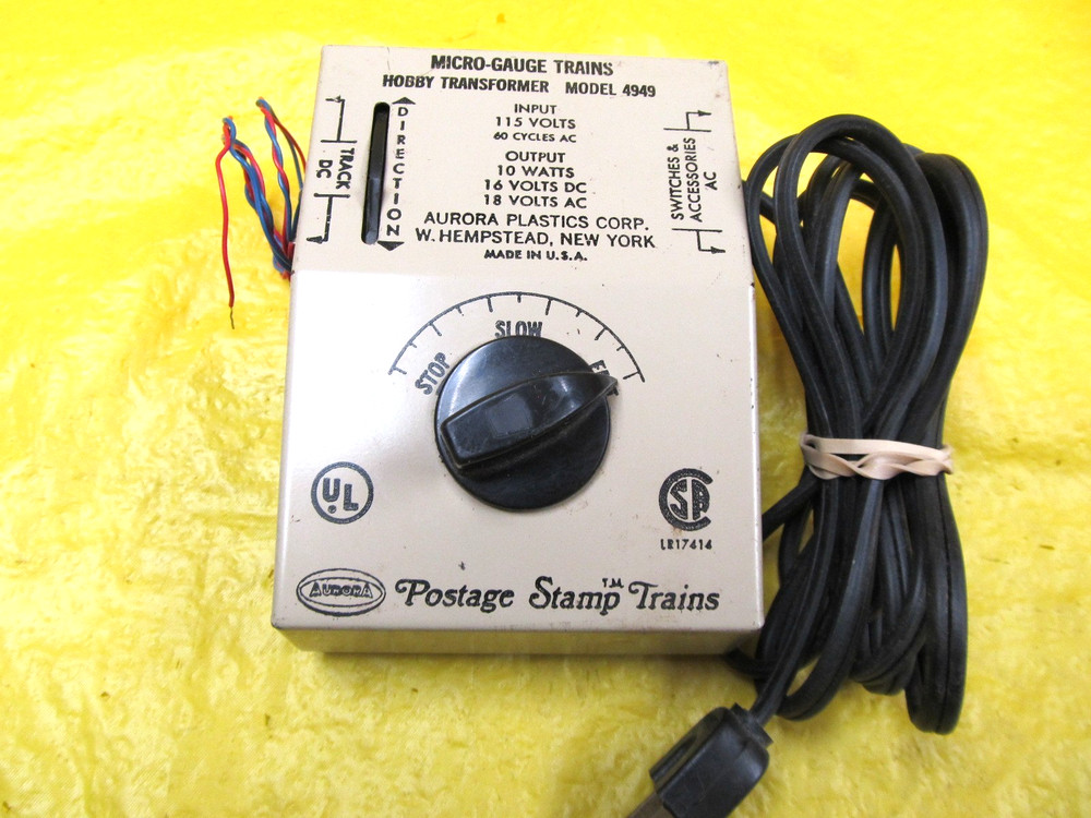 Aurora Micro-Gauge Trains Model 4949 Hobby Transformer