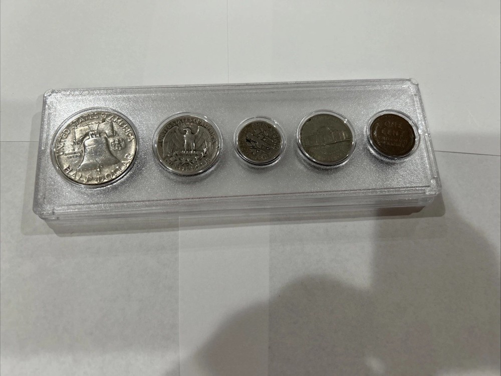 1953 SET -90 % SILVER.