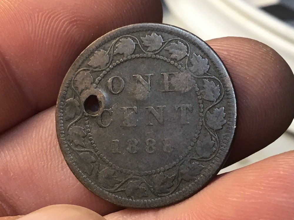 1888 Canada Large Cent, Low Mintage Date