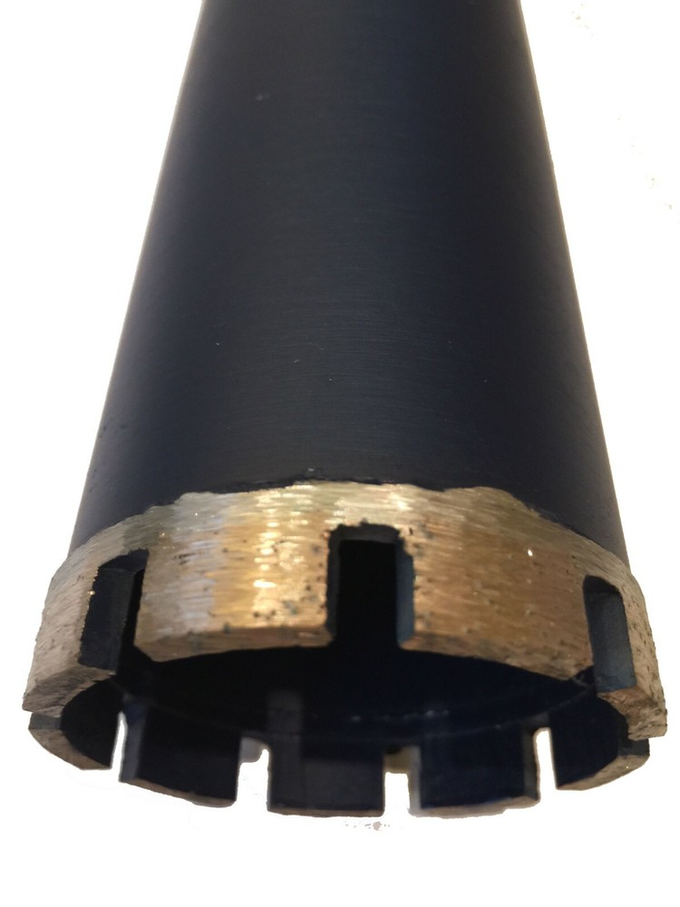2 Pack 2" Wet Diamond Core Drill Bits Cut Concrete Asphalt Brick 1-1/4-7 Thread