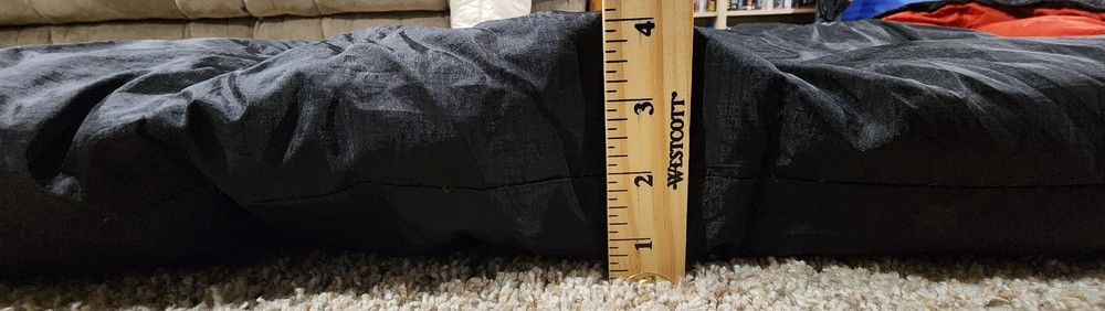 Alpine Designs Down Rectangular Hooded Sleeping Mummy Bag