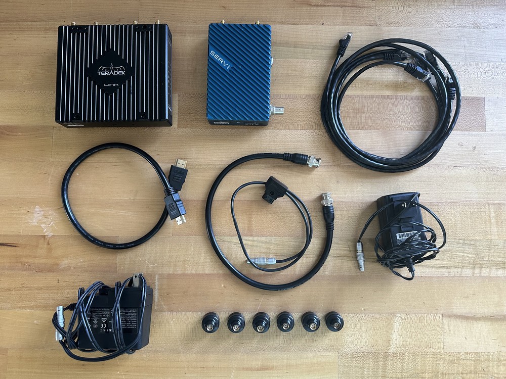 Teradek SERV PRO KIT with Accessories & LINK (Gold Mount)