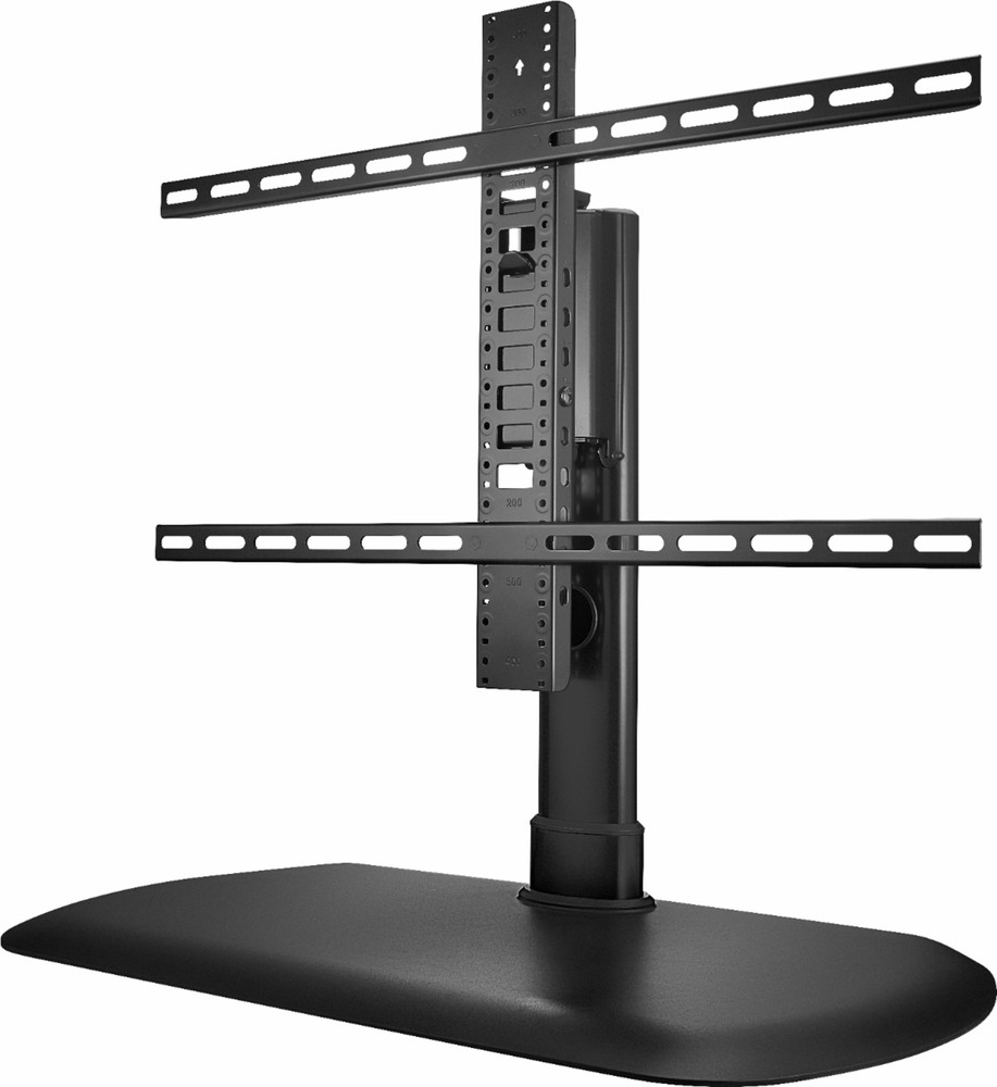 Insignia- TV Stand for Most Flat-Panel TVs Up to 65" - Black