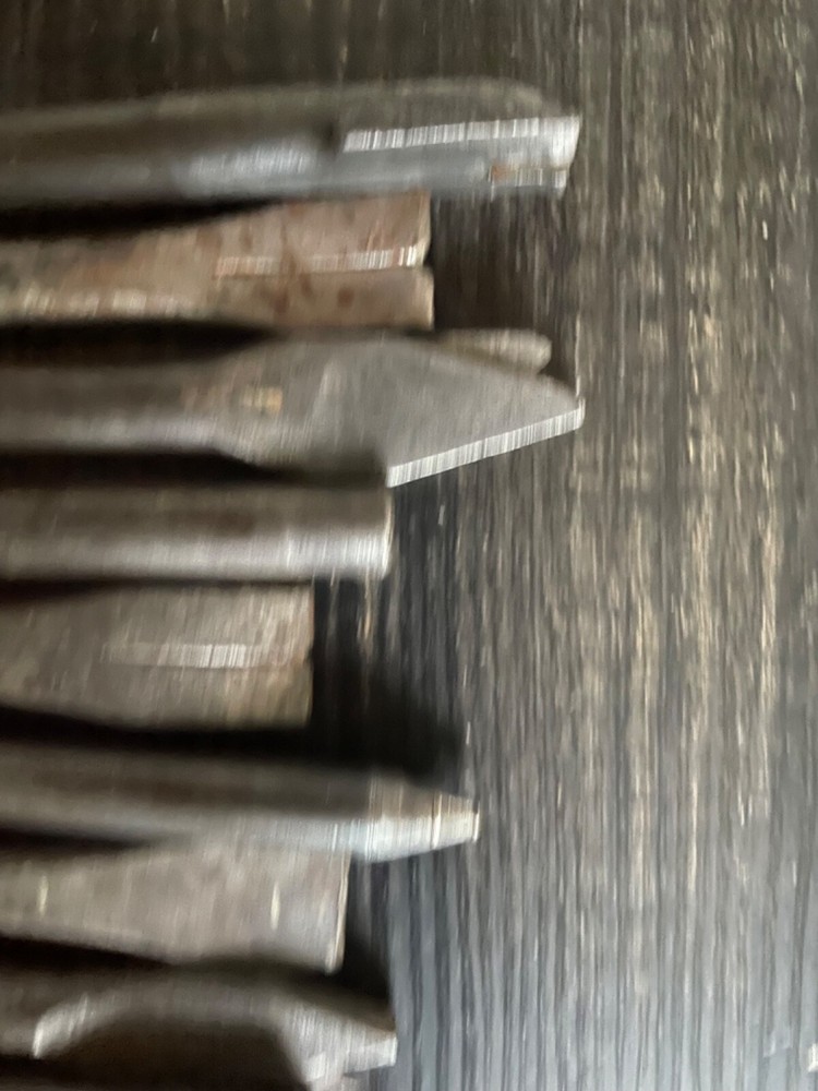 air hammer chisel different styles..