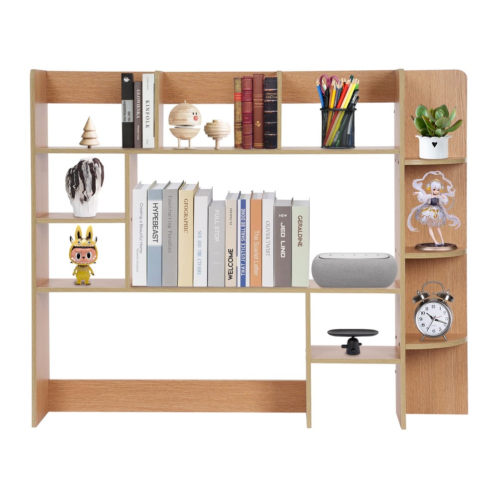 Storage Rack, Desktop Storage Rack, Desk Bookshelf Organizer Load Capacity: 3kg