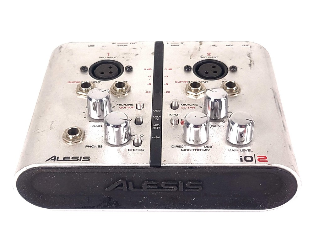 Alesis iO2 USB Audio Interface (C2018-454)
