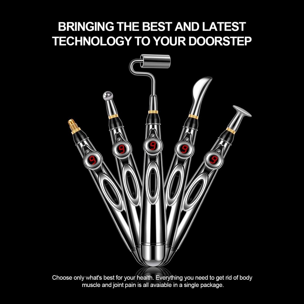 Multi-Functional Acupuncture Pen: Relaxation, Pain Relief, Beauty Solution