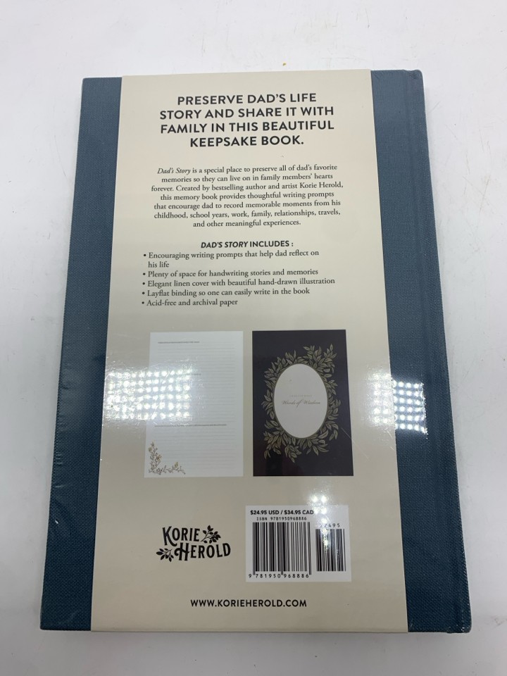 DADS STORY NIP JOURNAL.