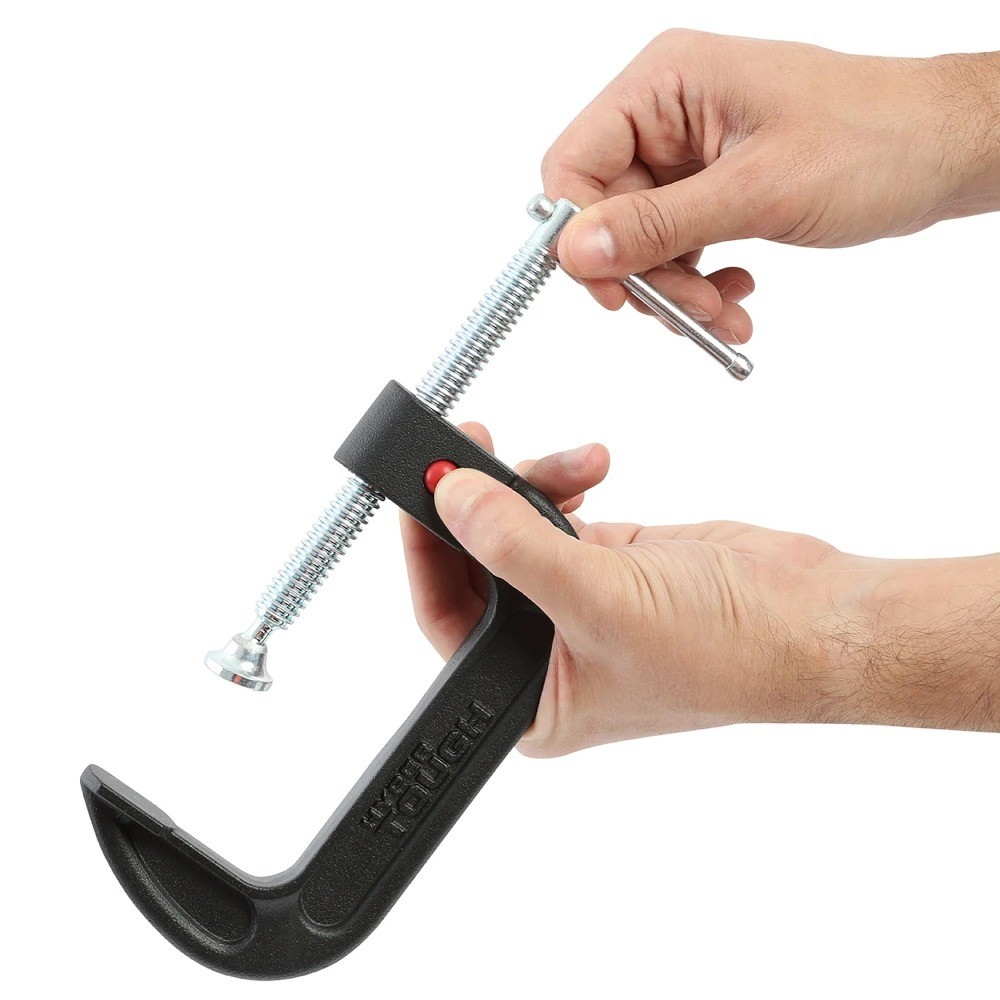 4-Inch Push Button Quick Release C-Clamp 4820V