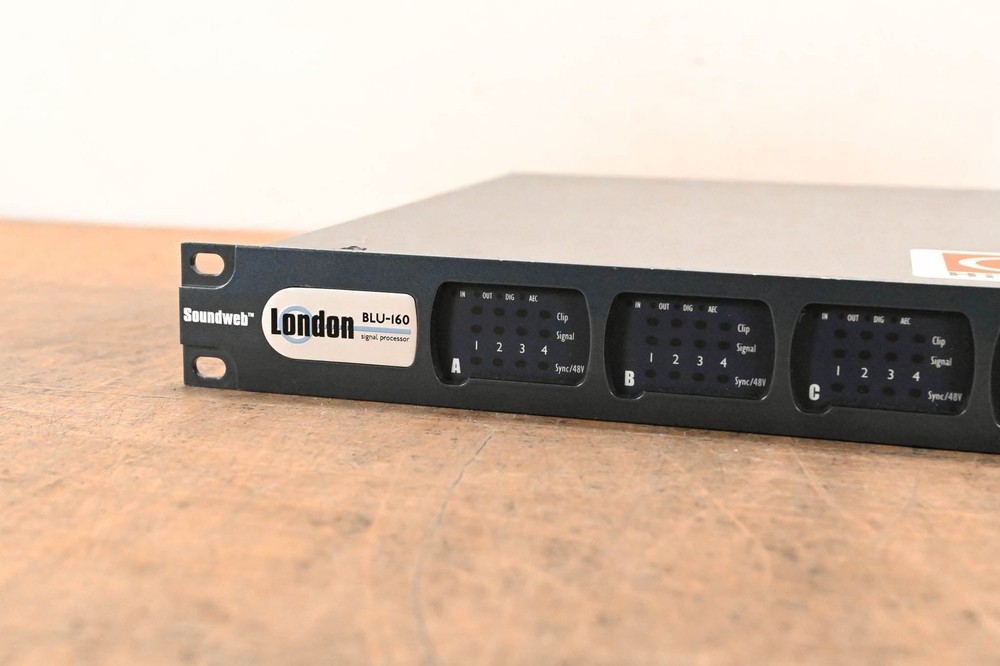 BSS London BLU-160 Networked Signal Processor CG01S8E