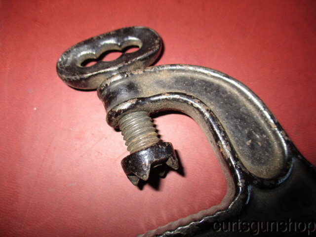 ANTIQUE 12-GAUGE SHOTSHELL RELOADING ROLL CRIMP TOOL