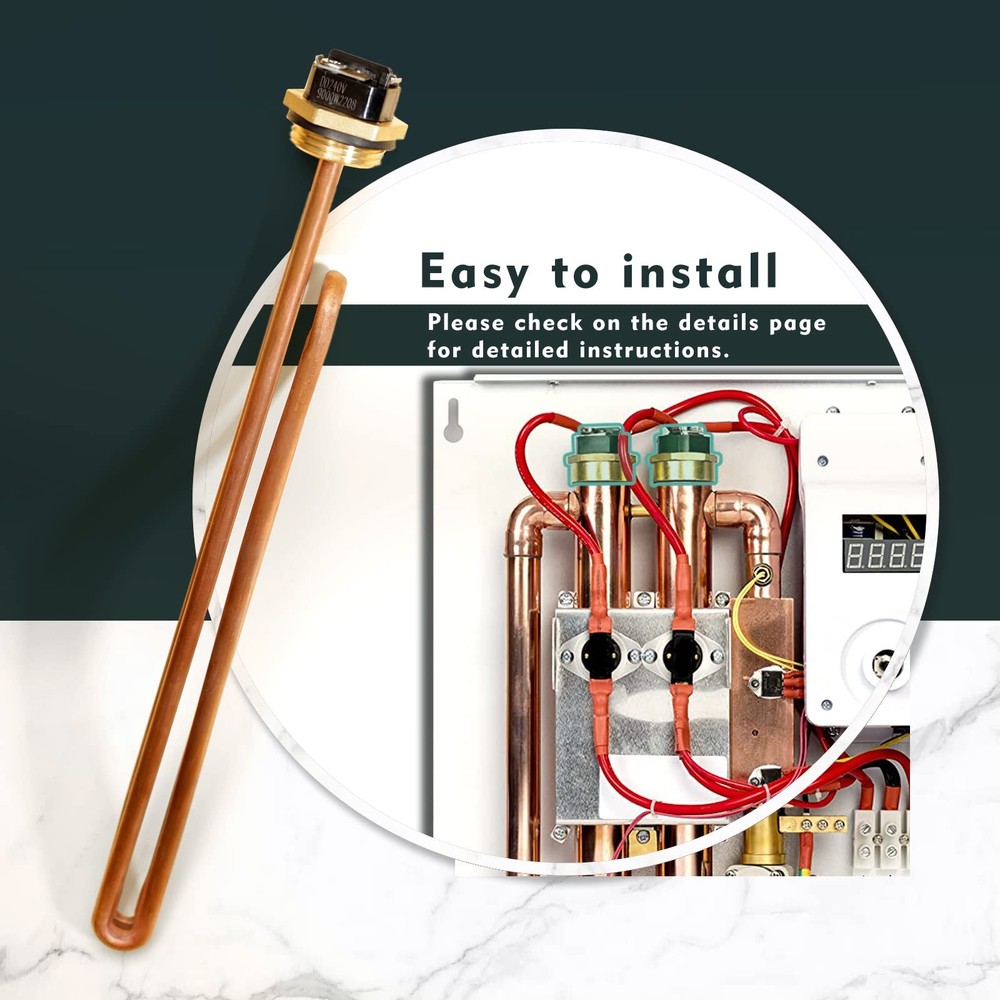 HE 90240 Heating Element, 3 Pack Replacement for EcoSmart ECO 18 27 36, 9KW...