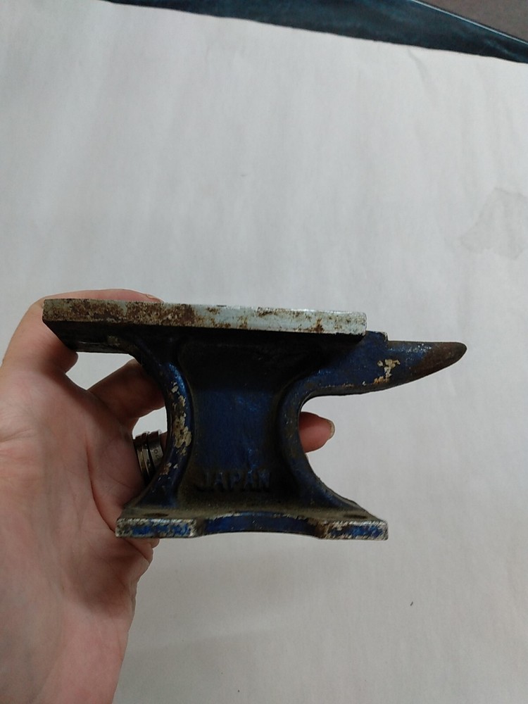 Vintage Miniature Anvil Japan