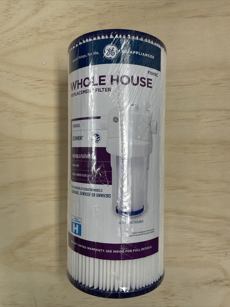 GE FXHSC High Flow Household Replacement Water Filter Brand New Sealed