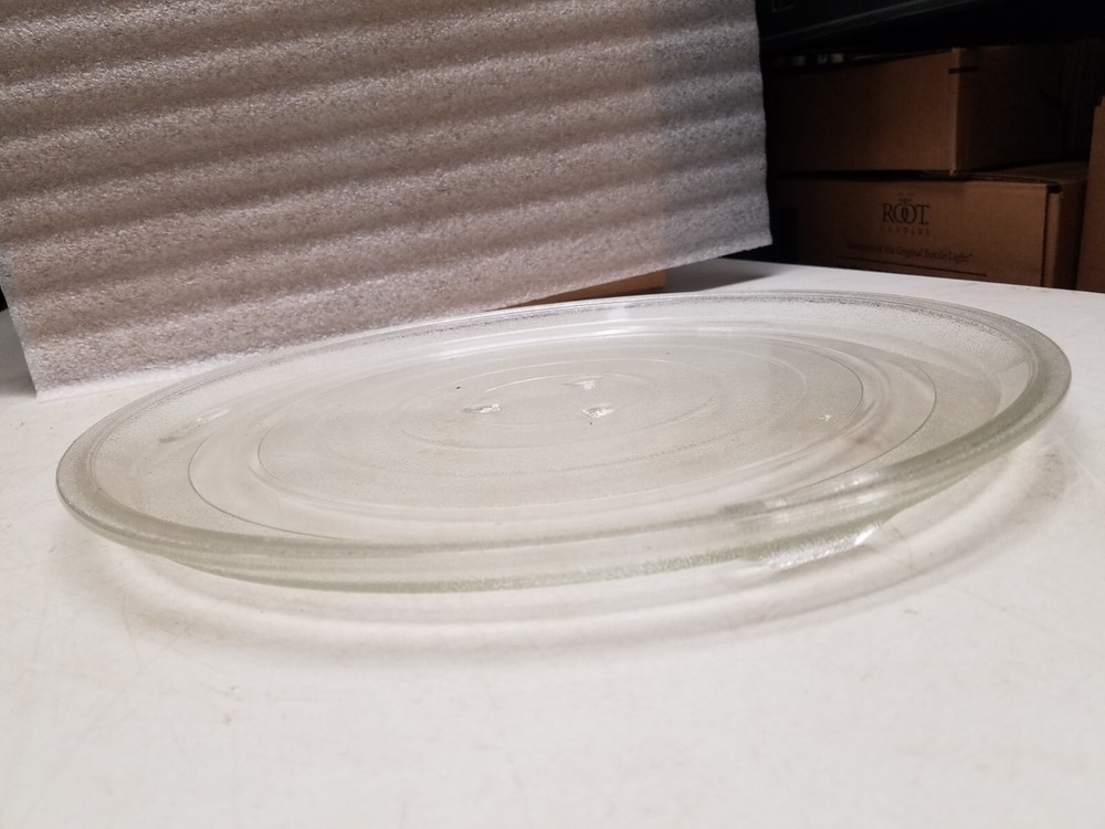 15" Microwave Textured Glass Turntable Dish (V)