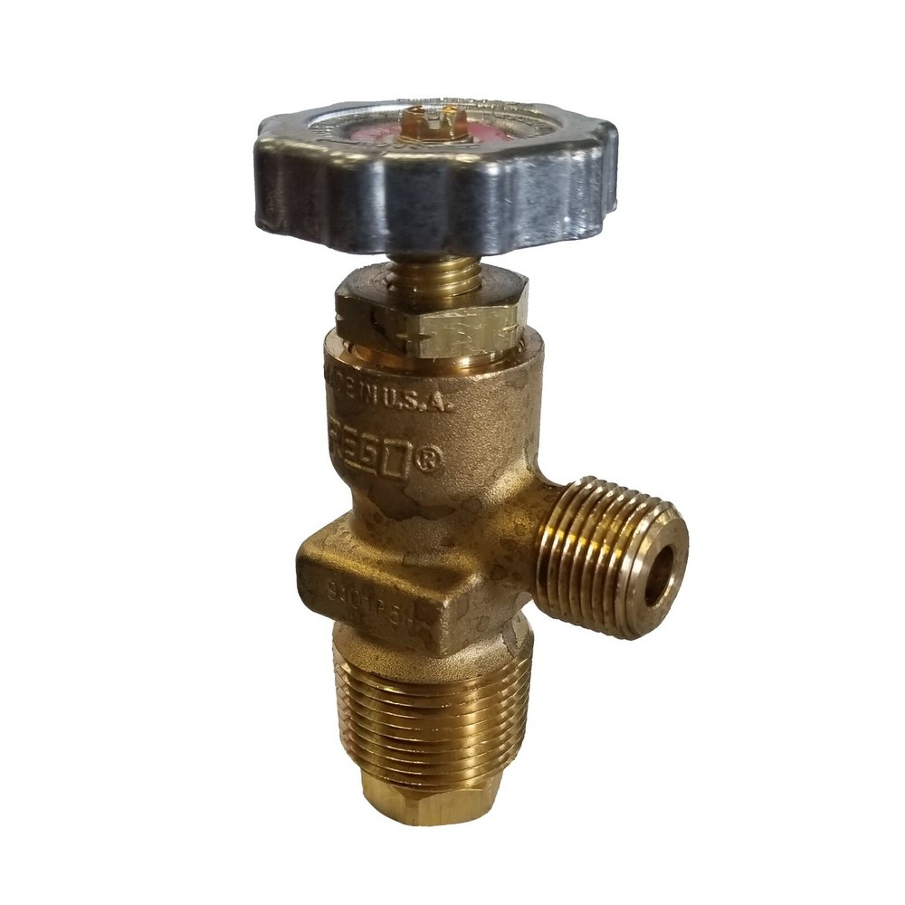 Service Valves for DOT Fork Lift Containers REGO 9101P5H