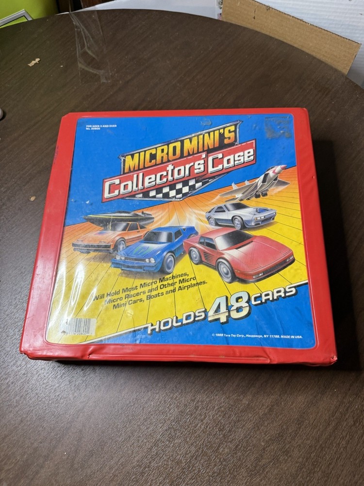Micro Mini’s Collector Case w/10+ Micro Machines