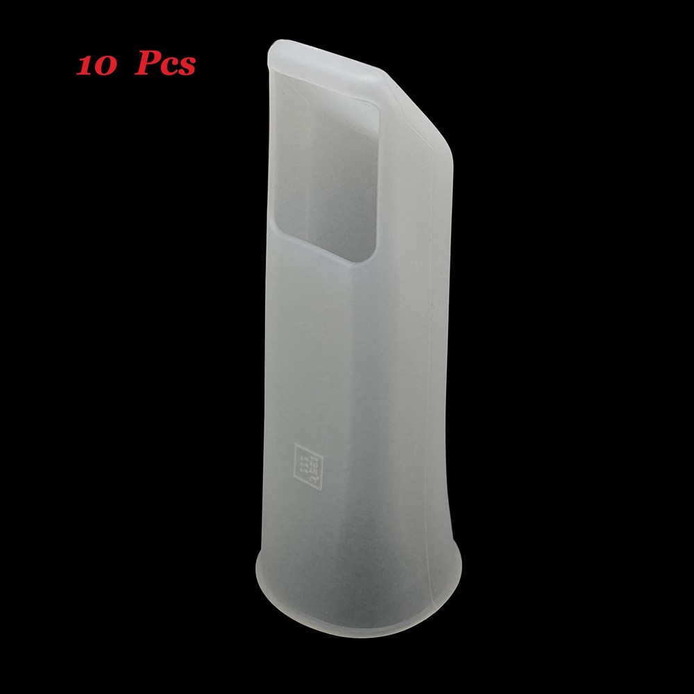 10 PCS 3Shape TRIOS 3 Scanner Tip Protective Clear Sleeves Autoclavable Silicone
