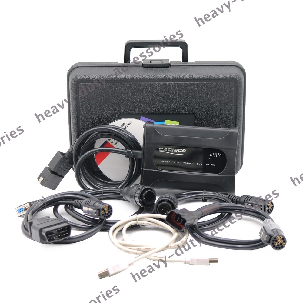 For Doosan Diagnostic Tool DMS-5 UVIM Interface Forklift Excavator Scanner Kit