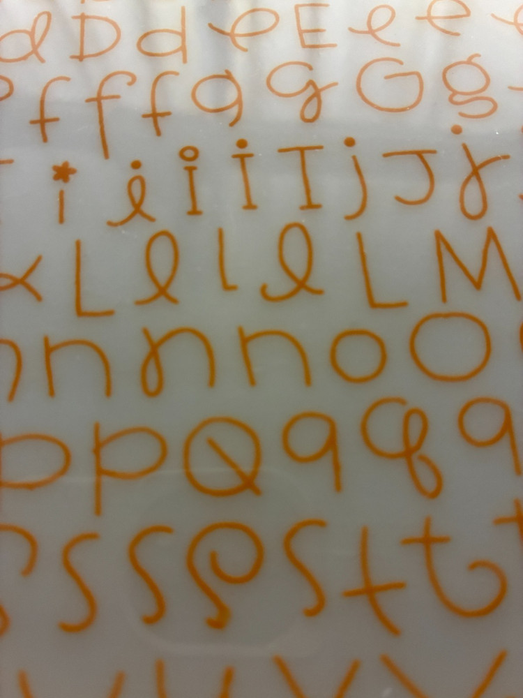 DOODLEBUG DESIGN "ALL MIXED UP" RUN-ON ALPHABETS