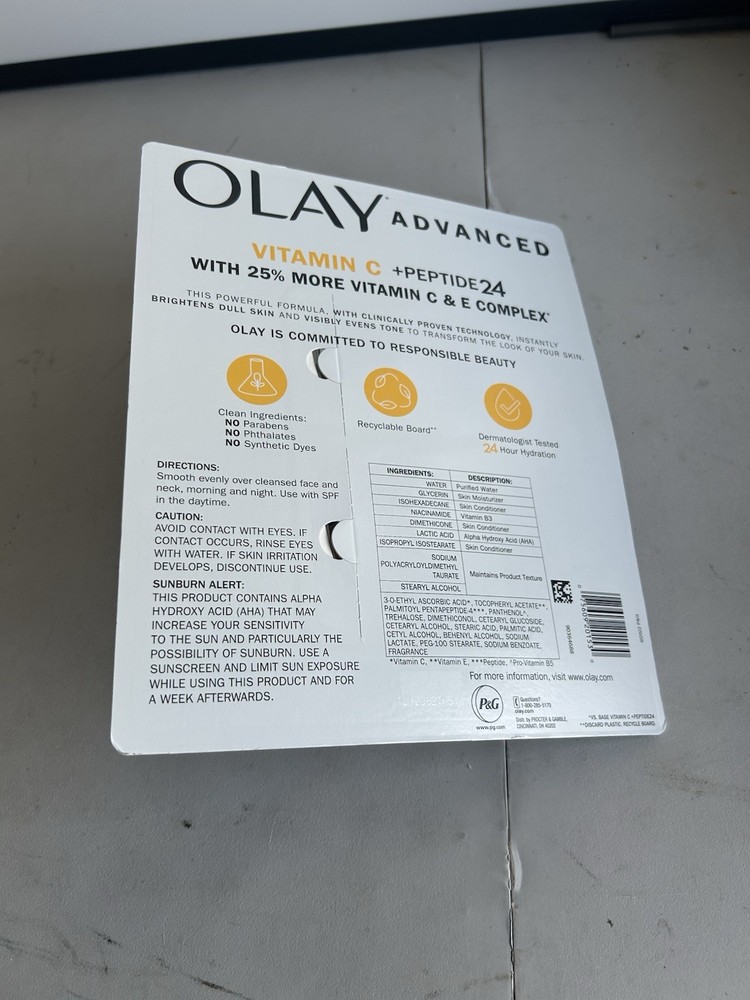 Olay Pro Advanced Vitamin C Complex, 2-pack Moisturizer ( 1.7 fl oz each)