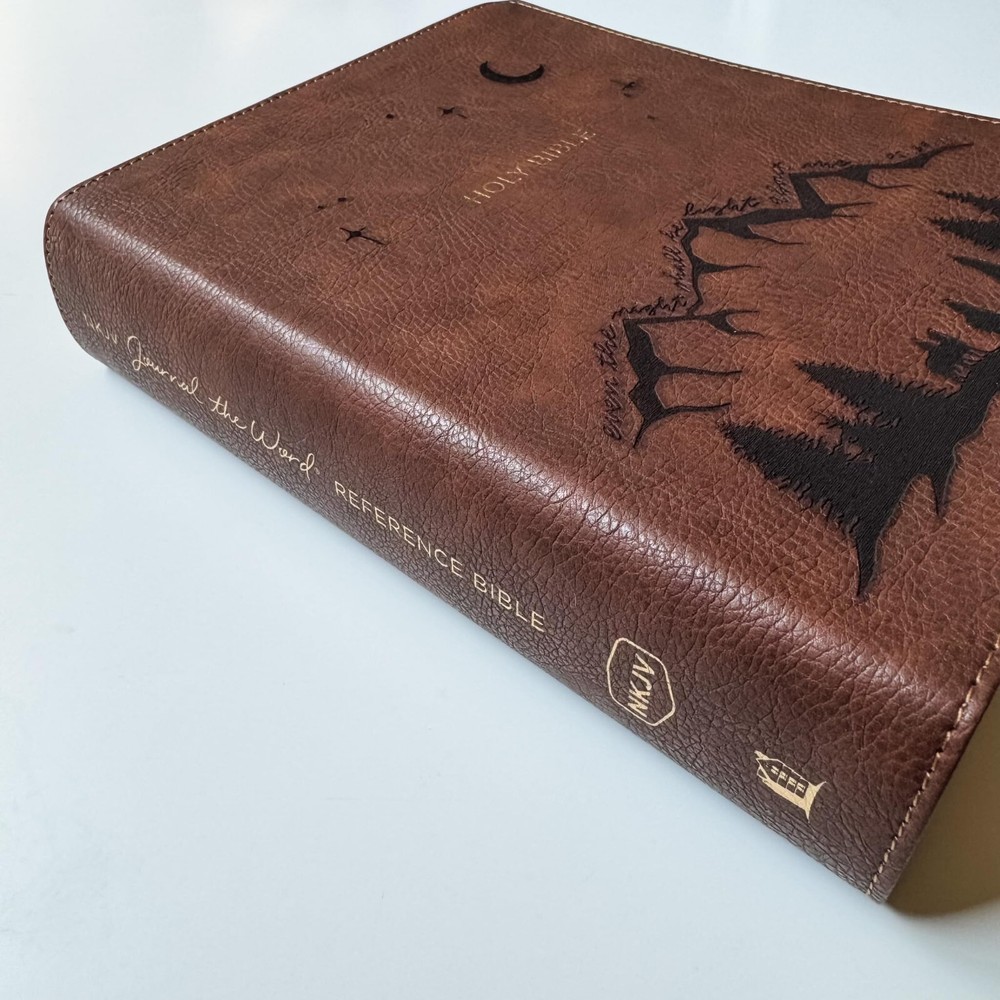 NKJV Journaling Bible - Howling Wolves - Personalized