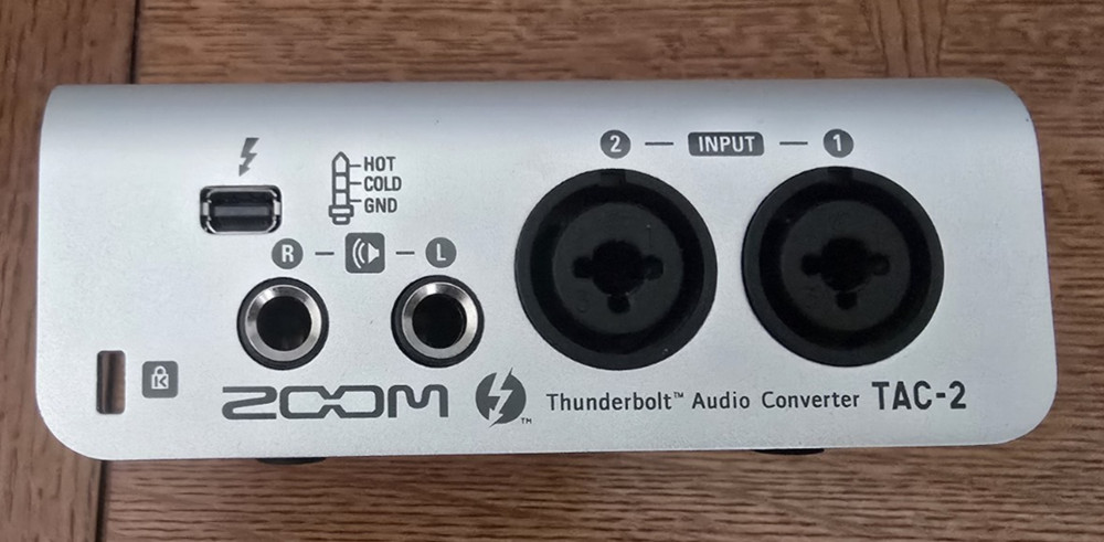 Zoom Tac 2 2-Channel Thunderbolt 2 Audio Converter/Interface