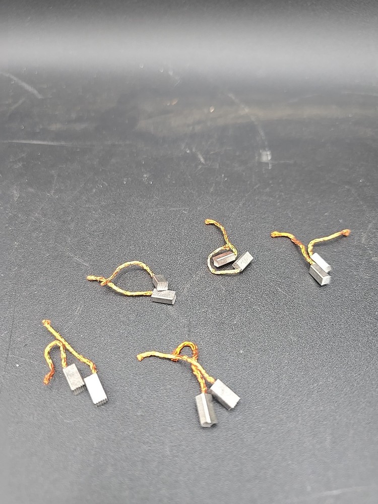 5 Pair Trinity Serated Brushes Modified Motors Custom Works Truespeed