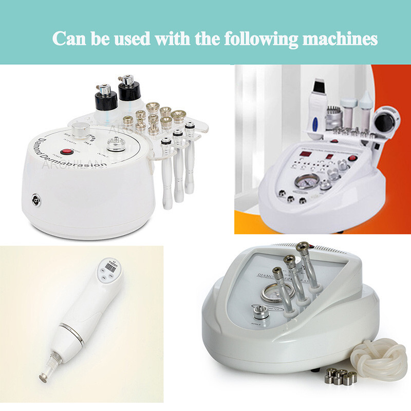 6 PCS Replacement Dermabrasion Tip Diamond Microdermabrasion Beauty Tools