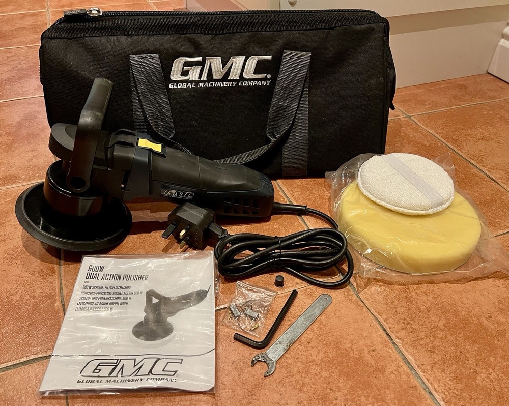 GMC 600W Dual Action Variable Speed Polisher 240V